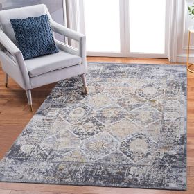 PAYAS Collection 8X10 Multi / Traditional Area Rug